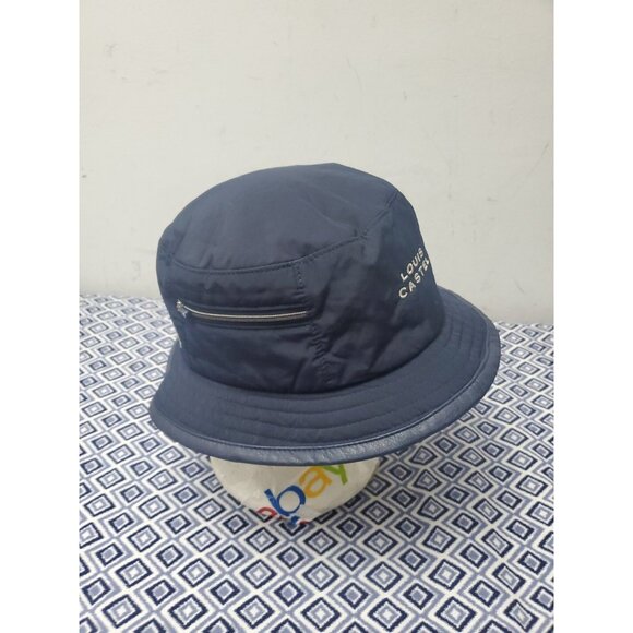 Louis Castel Blue Men's Bucket hat Size 56cm - Picture 13 of 16